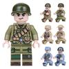20 Pièces Figurine de Soldat Miniature Modèle de Soldat Peint à la Main Jouet de Construction Décoration de Bureau Cadeau pour Amateurs Militaires Collectionneurs