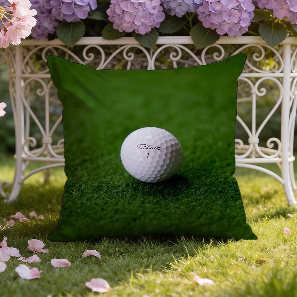 Brand T-TitleistT Cushion Cover Home & Car Dual-Scene Pillow Cover: Reversible for Premium Comfort