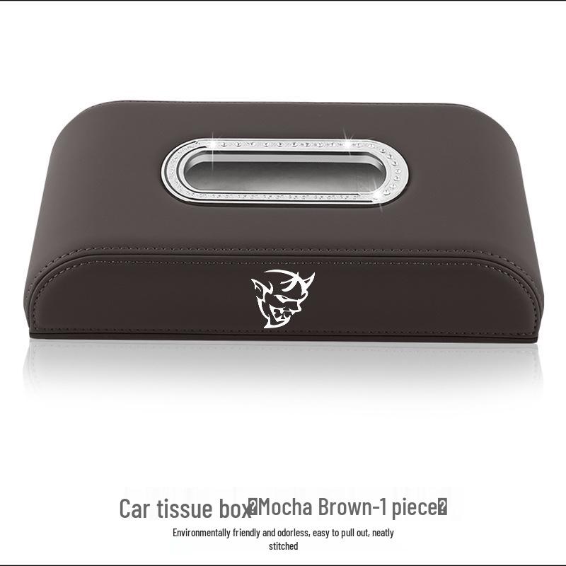 Сумка для серветок на центральну консоль Dodge Hellcat Challenger & SRT Viper