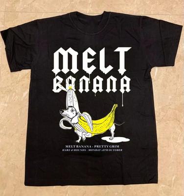 MELT BANANA Band Unisex Short Sleeve T-shirt Size S-5XL