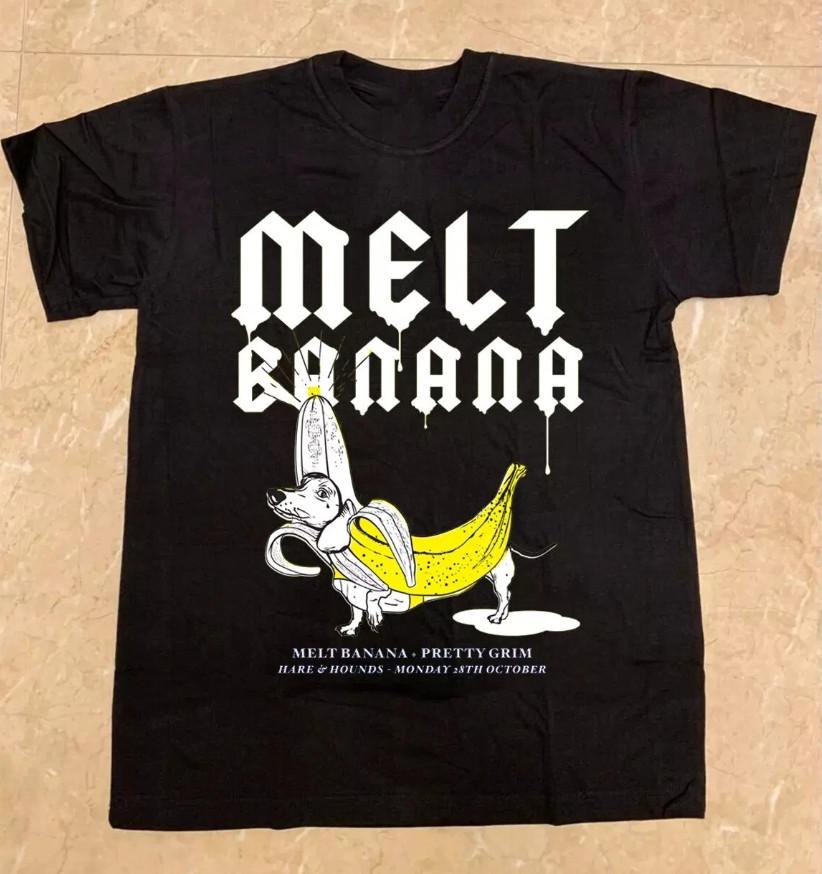 MELT BANANA Band Unisex Short Sleeve T-shirt size S-5XL M