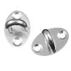 1Pc Stainless Steel Windproof Cabin Door Gate Window Hook Eye Latch Lock Catch