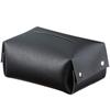 J Nordic style simple modern design living room central table Napkin Holder hand made leather tissue box  Paper Case storage box