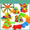 Large Chunky Plastic Building Block Set For Preschool Learning With 200 To 480 Pieces In Various Colors