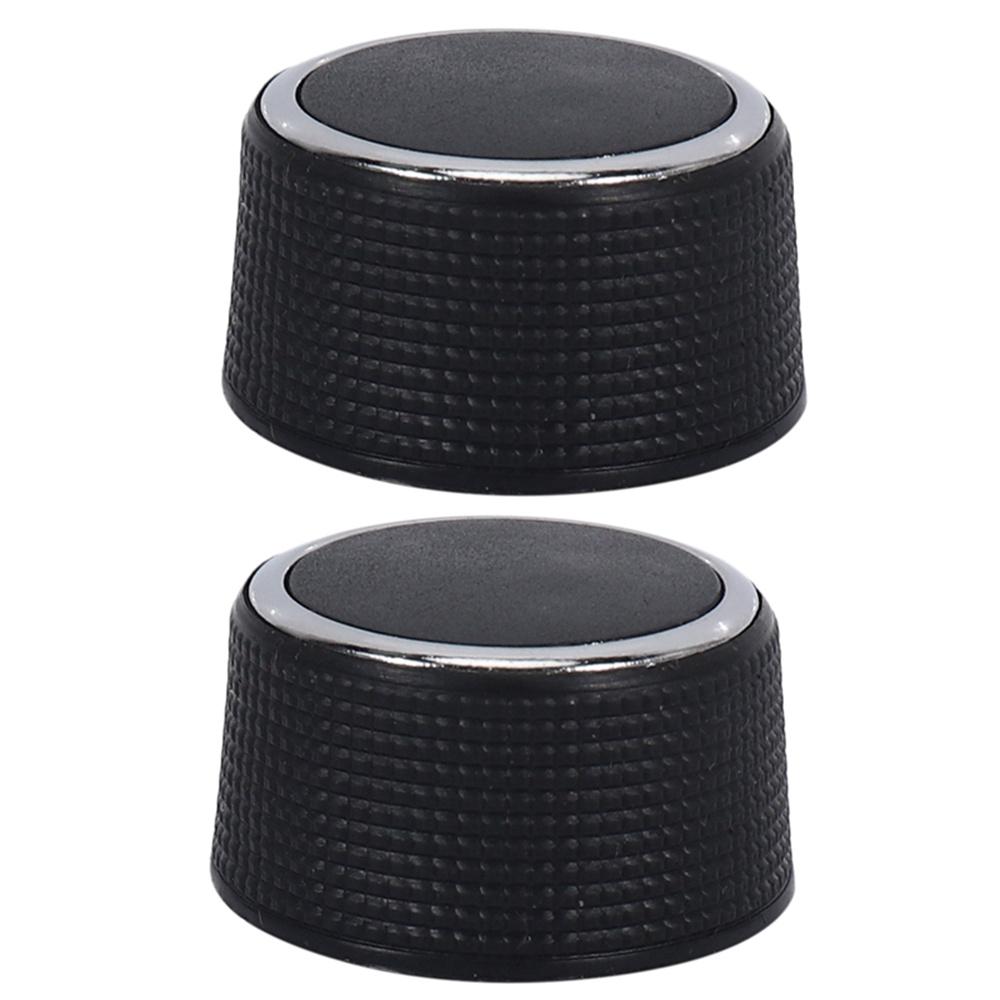 New 2Pcs Rear Control Knob Audio Radio Fits For Escalade Enclave Tahoe Chevrolet GMC