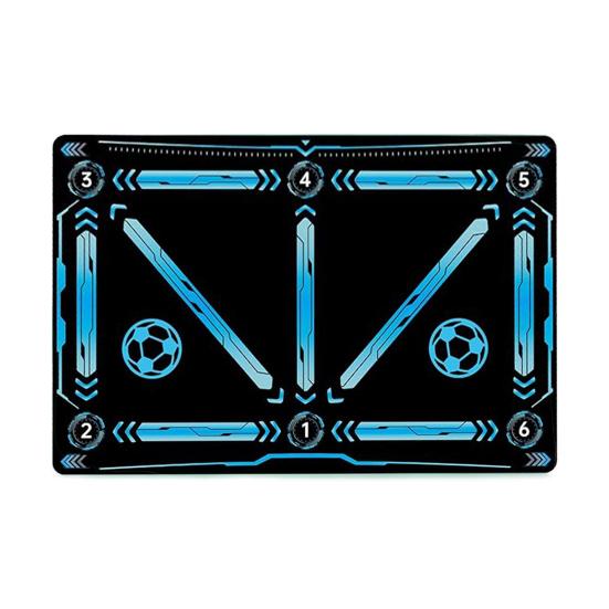 Basketball Footwork Training Mat Non-Slip Low Noise Basketball Training System Mat Agility Footstep Training Mat for Dribbling Training At Home