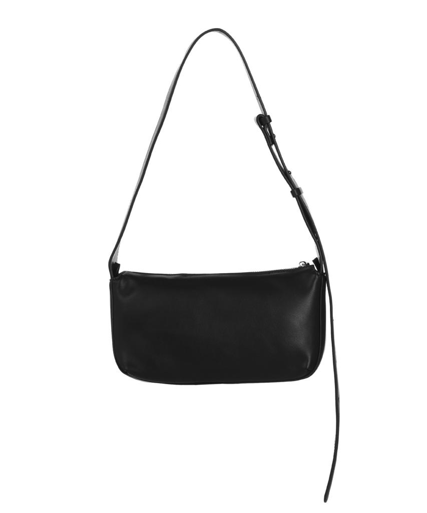Nick&Nicole Crystal Pound Leather Bag_Black