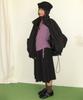RONRON Mini Flower Windbreaker Black