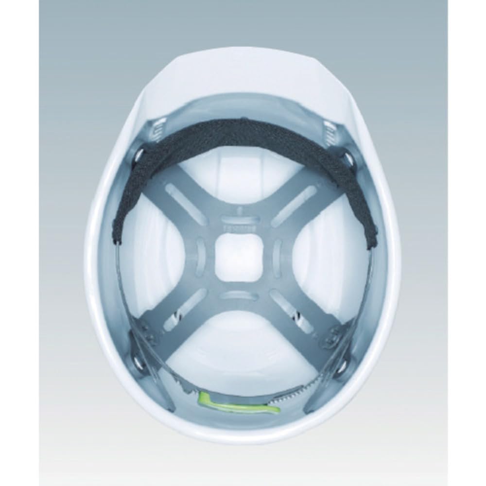 TRUSCO Helm Typ KP mit Hitzeschutz-Belüftungsöffnungen "Ryouka", Weiß, TD-HB-FV-KP-W