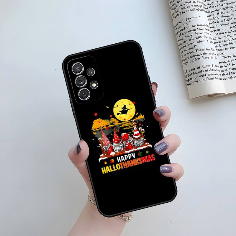 Weihnachten Glückliche Wichtel Handyhülle Funda Für Samsung S20 Lite S22 S30 Ultra S21 Fe S9 S10 E Plus Stoßfeste Rückseite