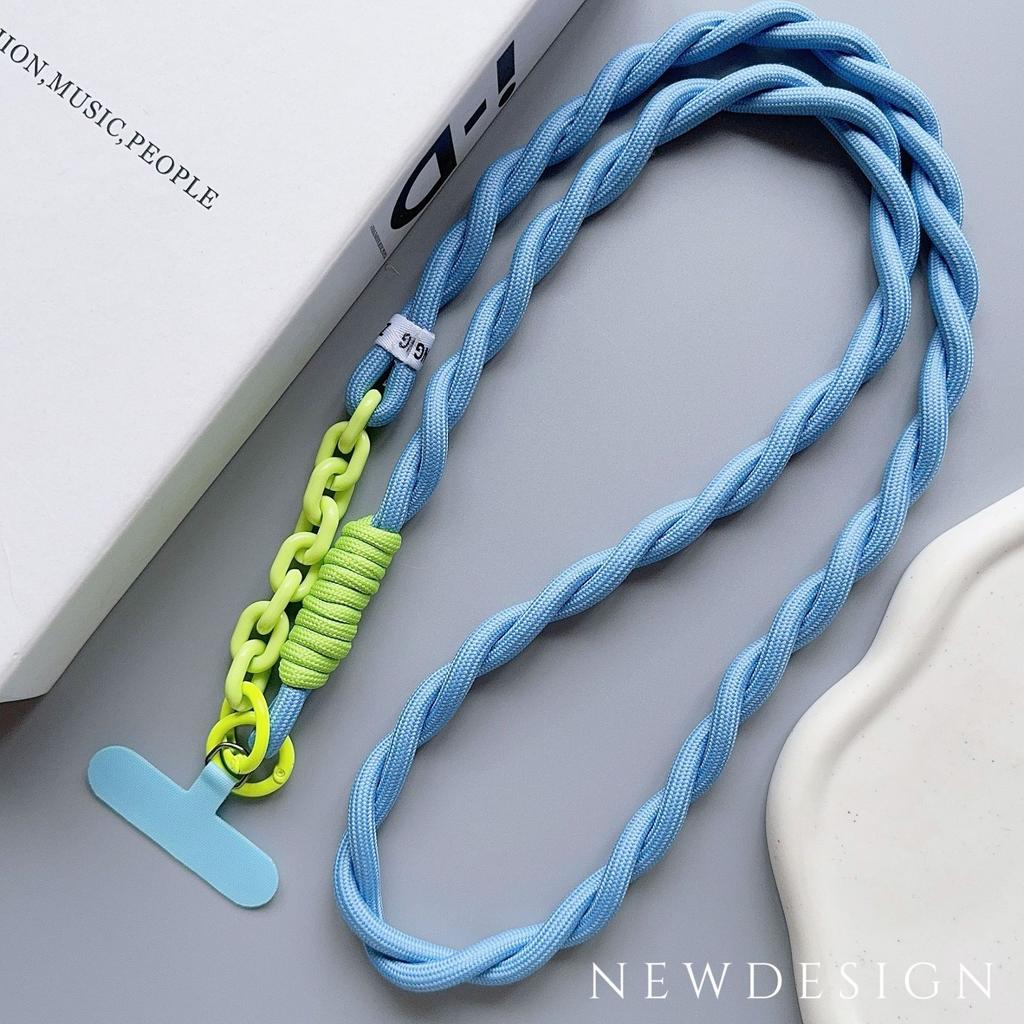 Creative Knot Mobile Phone Universal Lanyard Crossbody Rope Long Phone Lanyard Shoulder Strap Outdoor Phone Case Bag Lanyard