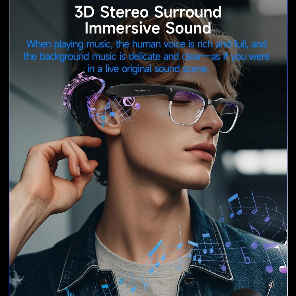 2026 New 8K HD AI Smart Glasses Men Chat GPT 800MP Camera Bluetooth Call AI Translation Voice Assistant Control Sunglasses Wome