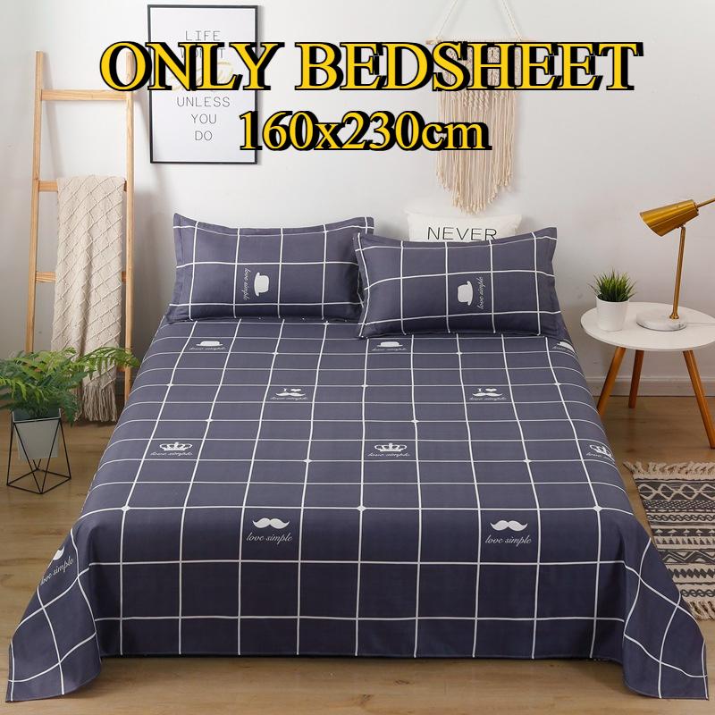 

Простыни Приятные к коже Матовые Утолщенные Двуспальные Односпальные Простыни Мульти-спецификации для Всех Сезонов 160x230cm