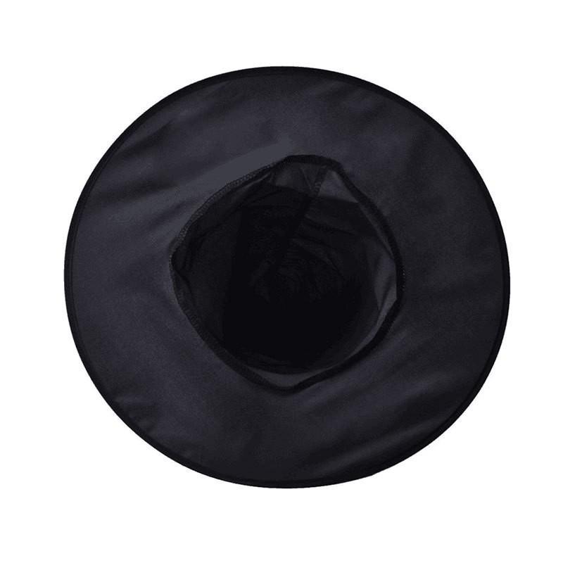 Classic Black Witch Hat Unisex Adult & Kids Wizard Hat for Halloween Cosplay Costume & Masquerade Party Carnival Decoration
