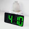 Acrylic Digital Alarm Clock Time Date Temperature Display Countdown Clock Remote Control Wall Clock 12/24H Electronic LED Clocks