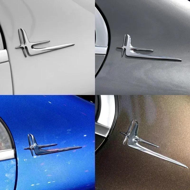 2pcs Car Left Right Side Fender Badge Sticker For Mercedes Benz W212 W213 W205 AMG W177 V177 W247 W176 X253 W166 A C E R M Class XK2