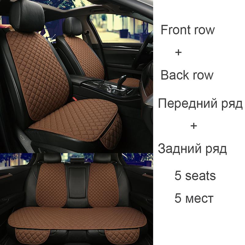 Coprisedile in lino per auto, cuscino per sedile per VOLVO XC60 XC90 XC40 XC70 S60L C30 S80 S90 V50 V60 Accessori per auto