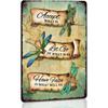 Tin Sign Retro Metal Plaque Painting Wall Decor 20x30cm