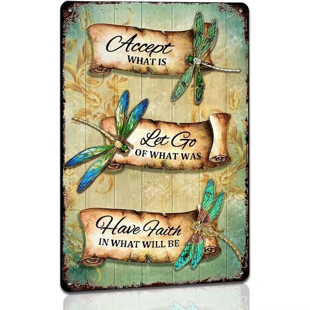 Tin Sign Retro Metal Plaque Painting Wall Decor 20x30cm