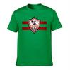 Unisexs  Cotton TShirt ZaUnisexk SC Distressed Logo Print Casual Football Fan Tee