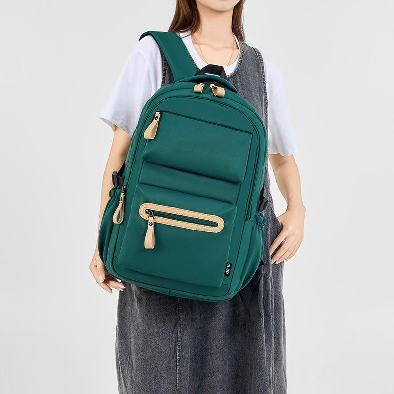 Schoolbag Korean Version of Junior High School High School Students Large-capacity Backpack Niche Design Sense Travel Backpack Men's Leisure 