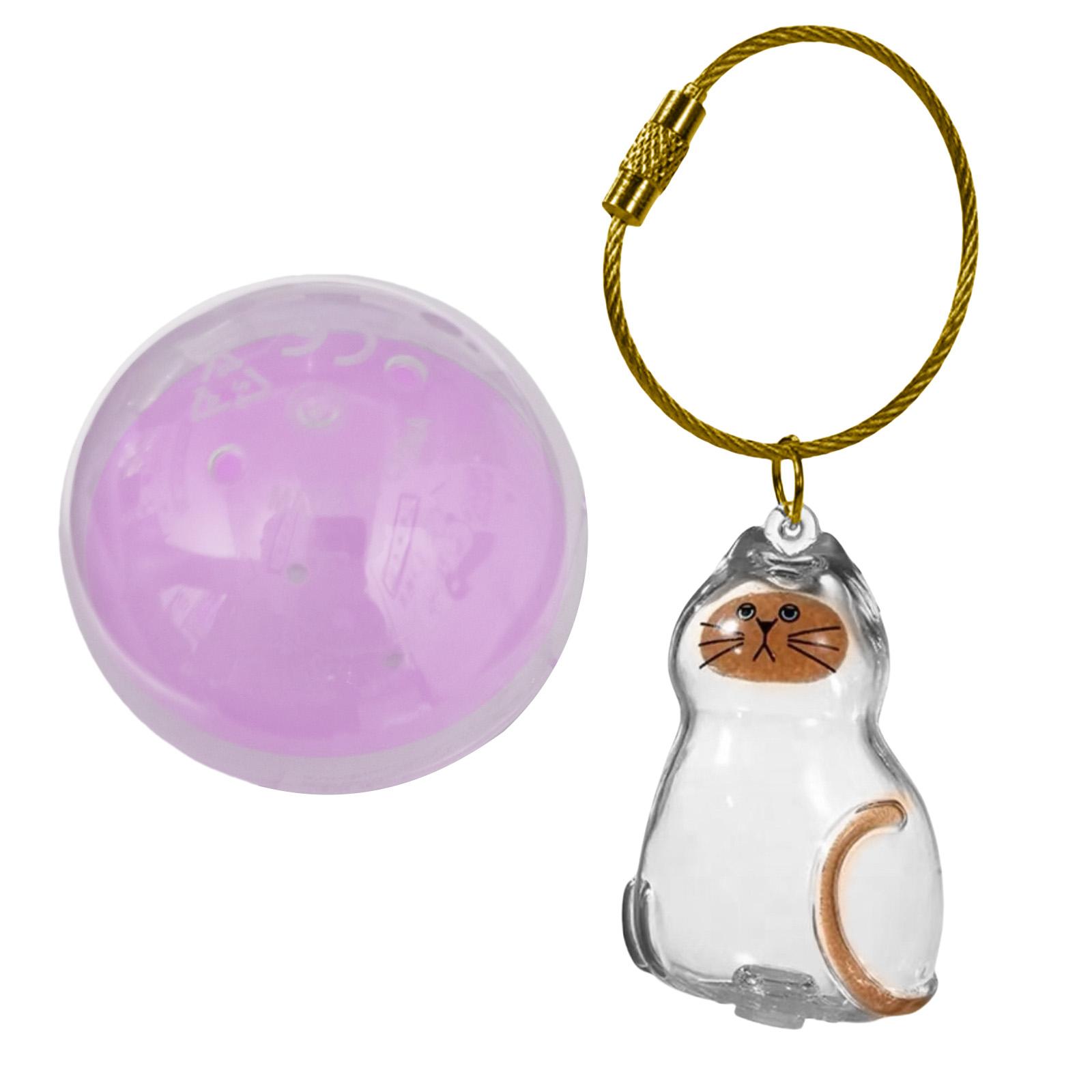 

Акриловые памятные бутылочки для кошачьей шерсти, подвесные украшения, креативный дисплей для владельцев домашних животных, домашний декор, сувенир E