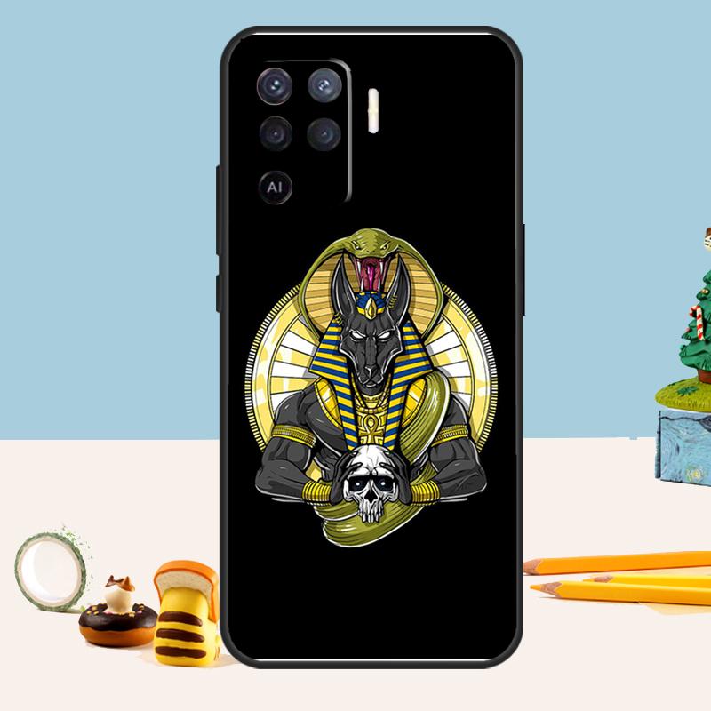 

Egypt Nefertiti Anubis Ankh Case For Oppo A98 A78 A58 A18 A38 A74 A94 A54 A15 A17 A57 A6 A5 Pro A16 A76 A96 A40 A60 A80 OPPO A74 5G
