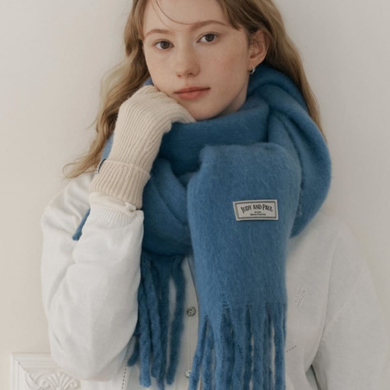 JUDY AND PAUL Pastel Candy Cloud Muffler (5 colors)