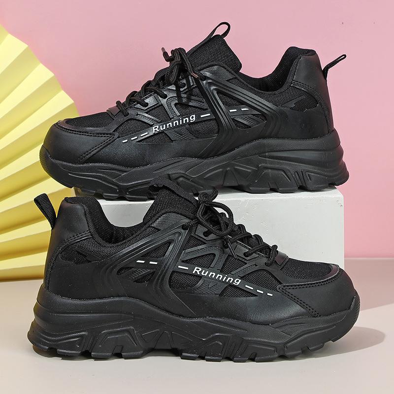 Thick-soled heightening dad shoes are breathable and comfortable, casual sports single shoes, outdoor trendy shoes
