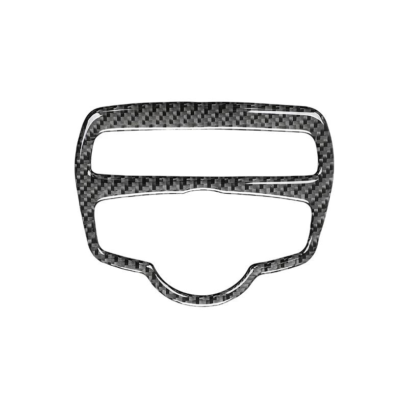Hot Interior Mouldings For Mercedes Benz W205 C180 C200 C300 C GLC Class Carbon Fiber Headlight Switch Knob Trim Frame Sticker C