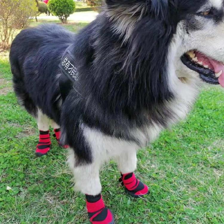 Waterproof Dog Socks Pet Winter Shoes Waterproof Dog Boots Pet Snow Boots
