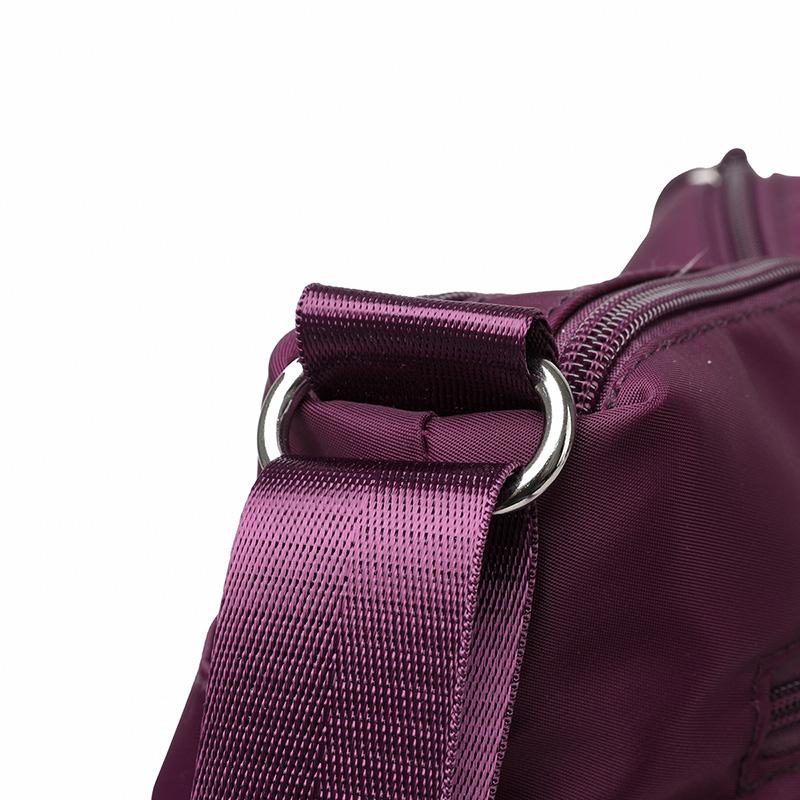 Women's Bag Large Capacity Multi-Zip Commuter Lightweight Shoulder Crossbody Bag