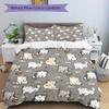 3pcs Cats Pattern Print Bedding Quilt Cover, Soft and Comfortable Quilt Cover Suitable for Bedroom and Guest Room177