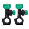 2Pcs External Thread Agricultural Sprayer Fan Shaped Spraying Nozzle For Agriculture