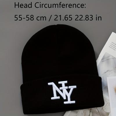 2PCS  Men's and Women's Winter Knitted Hat, Warm, Stylish, and Versatile for Daily Wear, Machine Washable and Reusable