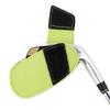 1Pc PU Leather Golf Iron Head Protective Cover Waterproof Golf Iron Head Cover Golf Accessories Gift for Golfers