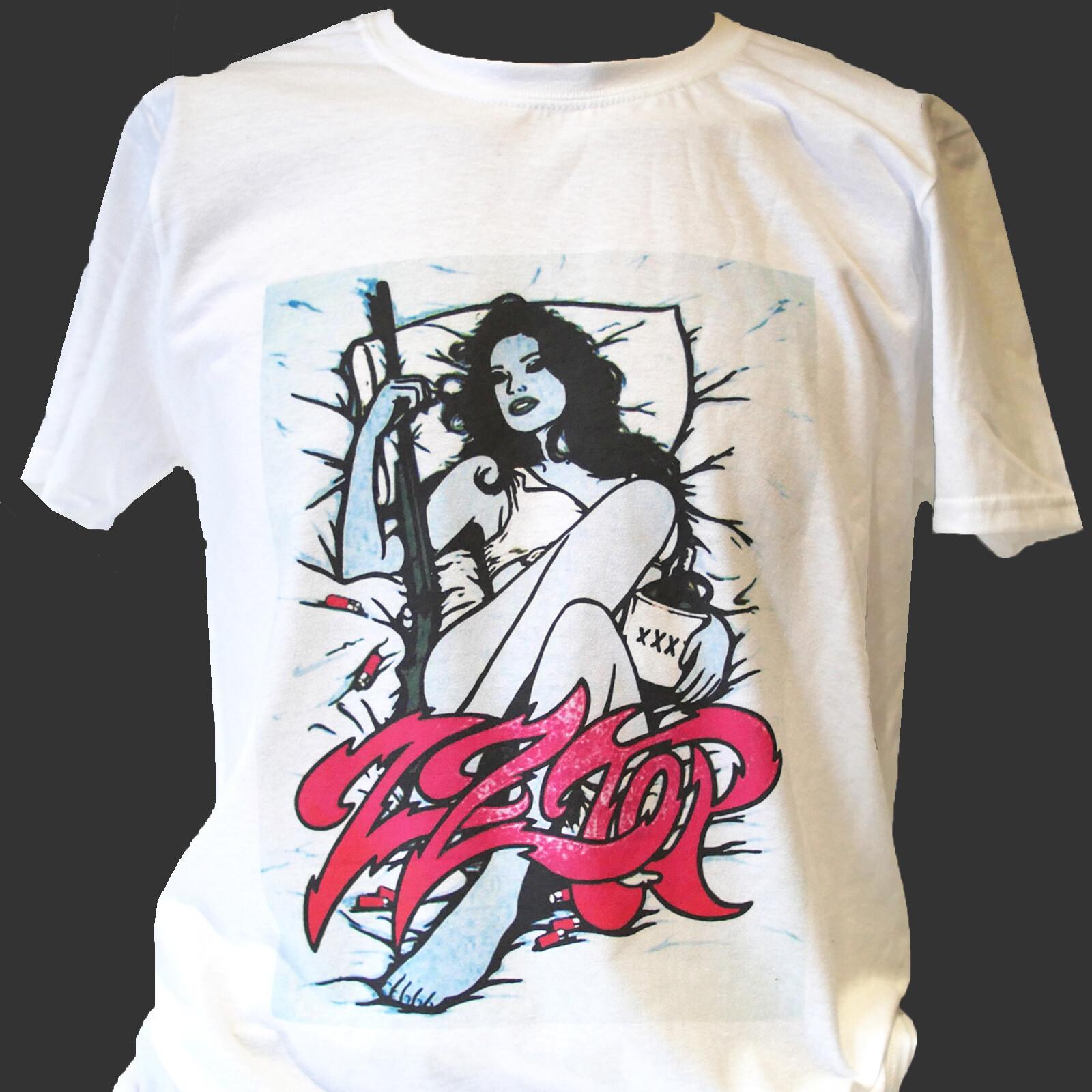 ZZ TOP METAL ROCK T-Shirt Mens Womens Tees Top unisex S-3XL XL
