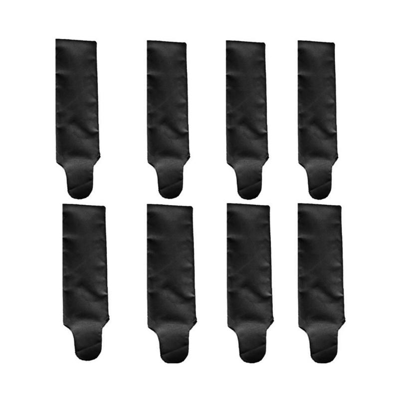 Packung mit 8 hochelastischen Polyester-Pferdehaarschützern zum Schutz vor Reibung und Beschädigung