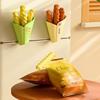 Portable Kitchen Storage Food Snack Twist-Shaped Seal Sealing Sealer Clamp Plastic Tool Kitchen Accessories Food Bag Clips