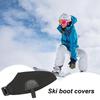 Boot Covers for Skiing Weather-Resistant Unisex Boot Covers Insulated Ski Accessories Ski Boot Warmer for Skiers Winter Sport