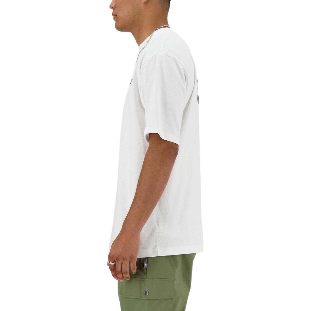 New Balance T Shirt Men's White MT41554-WT