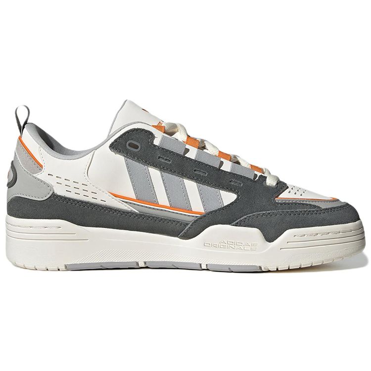 Adidas Originals Adi2000 Leather Retro Slip-Resistant Shock Absorbing Low-Top Skate Shoes Unisex Sneakers White Gray GX2164