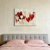 Valentine's Day Wall Art Prints Abstract Art Picture Painting Heart Love Posters Canvas Print Wall Decors Valentine Gift