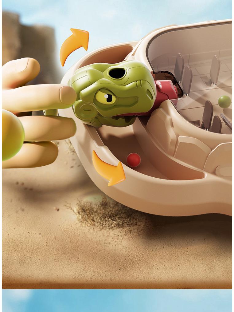 Cross-Border Dinosaur Marble Shooting Game - Interactive Parent-Child Educational Toy for Birthdays