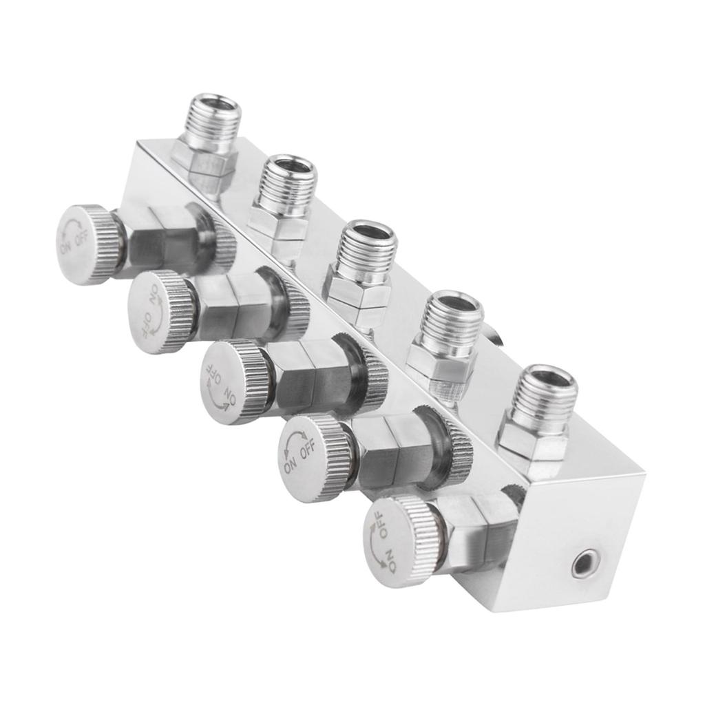 Airbrush Adaptor Professional Air Brush Painting Fitting Repair Tool Adjustment Splitter Airbrush Hose Portable Accessories