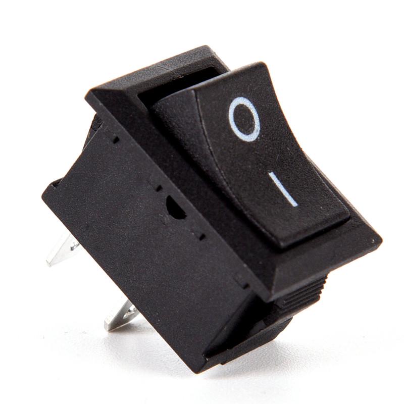 10 Stück Los 2 Pin 12V Auto Boot Runder Punkt Licht Ein/Aus Wippschalter Werkzeug
