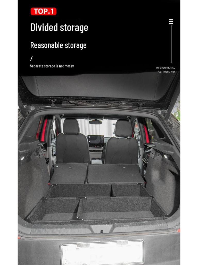 Volkswagen ID.4 Crozz/ID.X/ID.3 Trunk Storage Box - Multi-functional Car Organizer