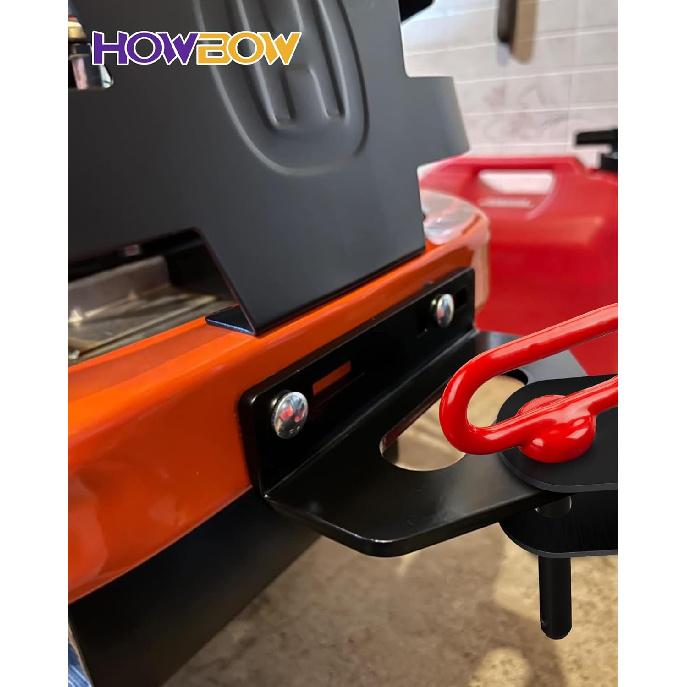 1/2 Inch Trailer Hitch Pin And Clip, 1/2" X 4" Tow Hitch Pin Rubber Coated Red Handle Pin For Tractors, Towing, Lawn Mower, Golf Cart And ATV, Heavy