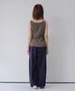 Ohesio Basic U-Neck Sleeveless, Khaki