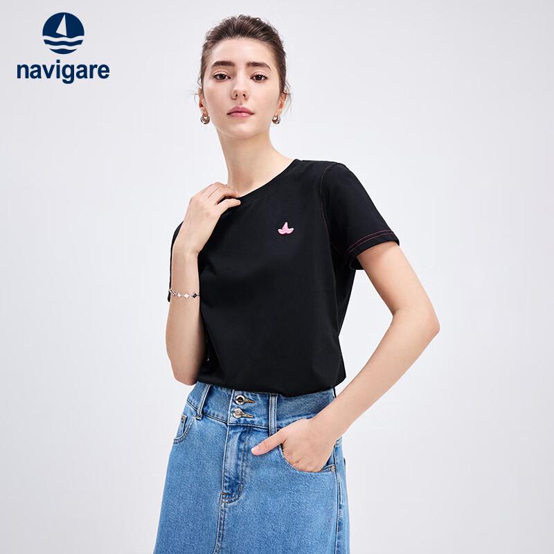 

Navigare Women s Round Neck T-Shirt M